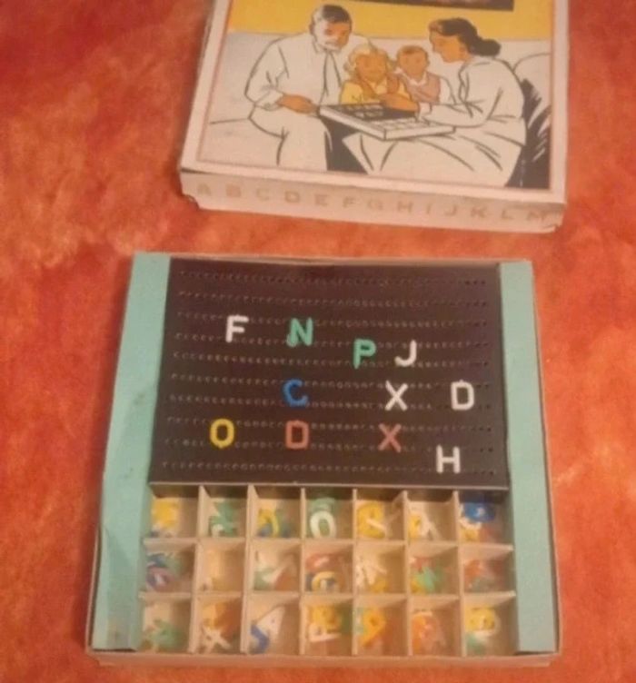 Jeu de lecture vintage Abc de création Mob - photo numéro 2