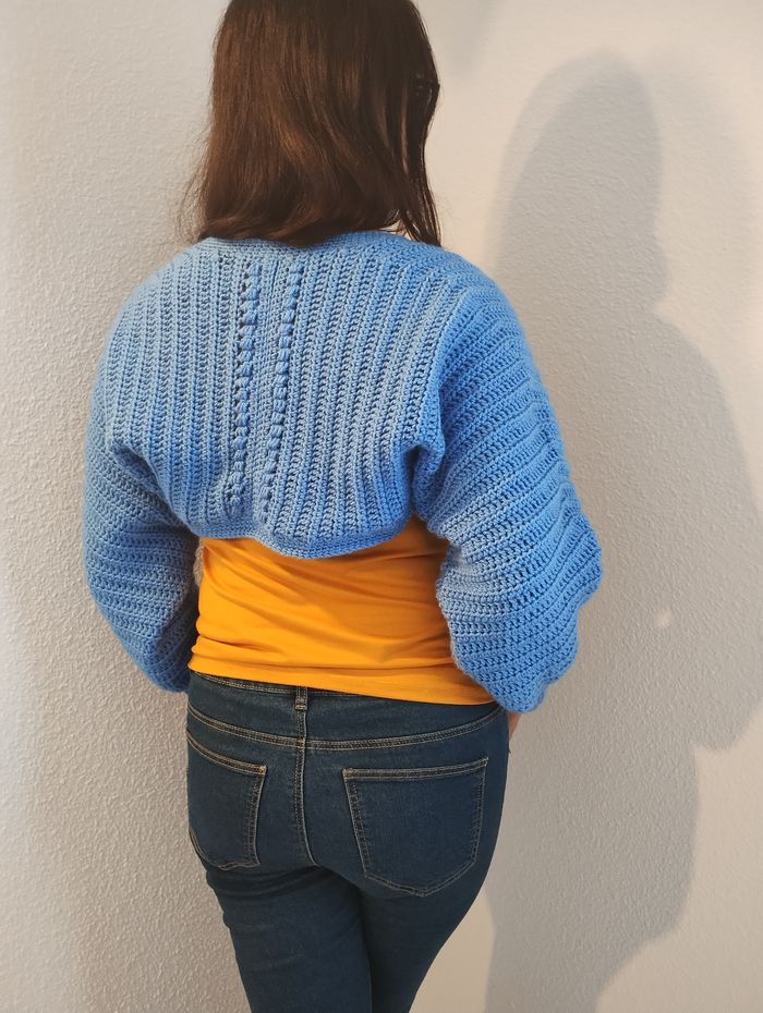 Boléro au crochet - photo numéro 4