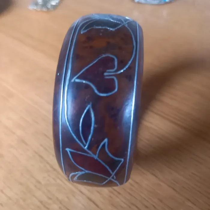 Bracelet vintage bois déco