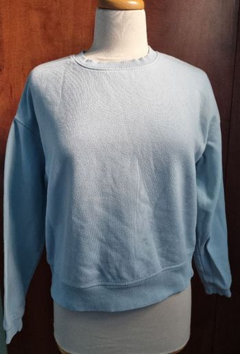 Sweat bleu clair taille S