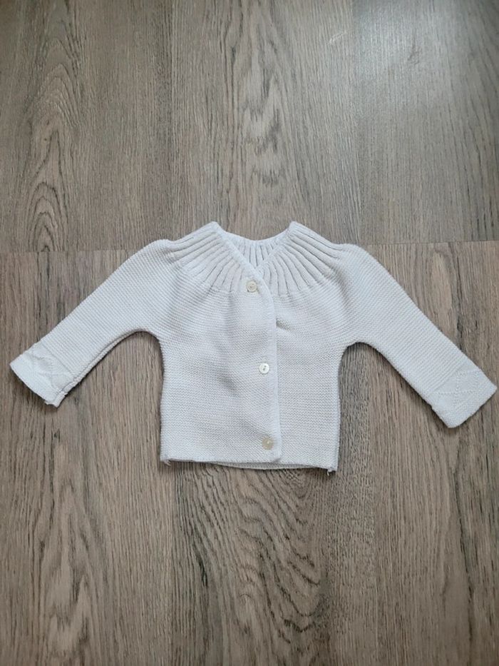 Gilet bébé 1 mois