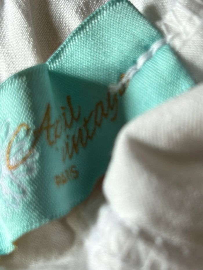 Jupe blanche asymétrique April Vintage - photo numéro 4