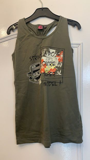 Débardeur kaki 12 ans