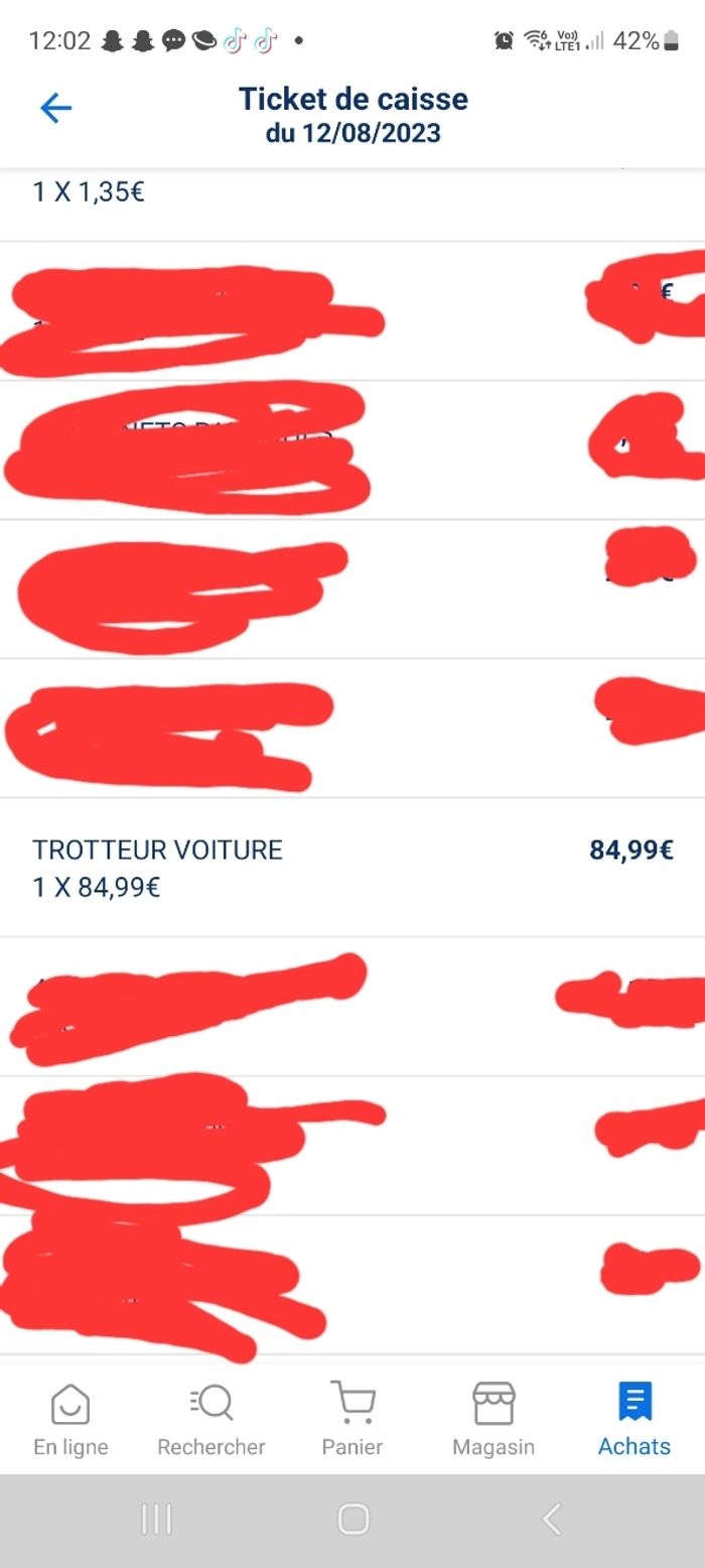 Trotteur voiture - photo numéro 6