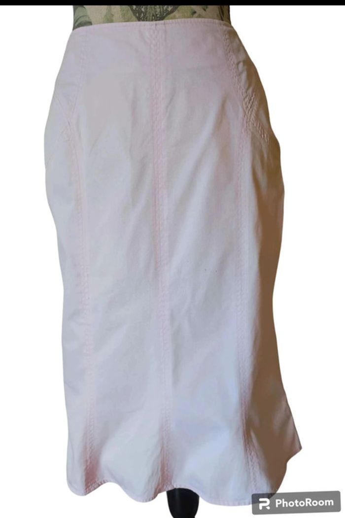 Jupe taille haute Y2K rose 34