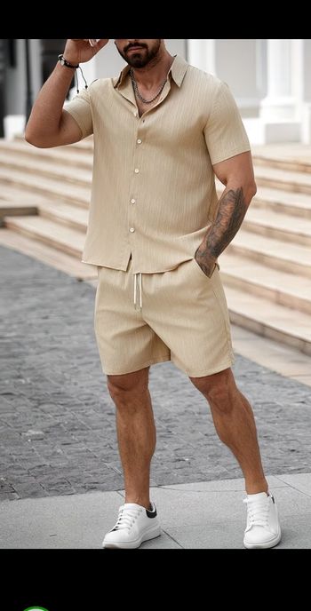 Ensemble short  homme 