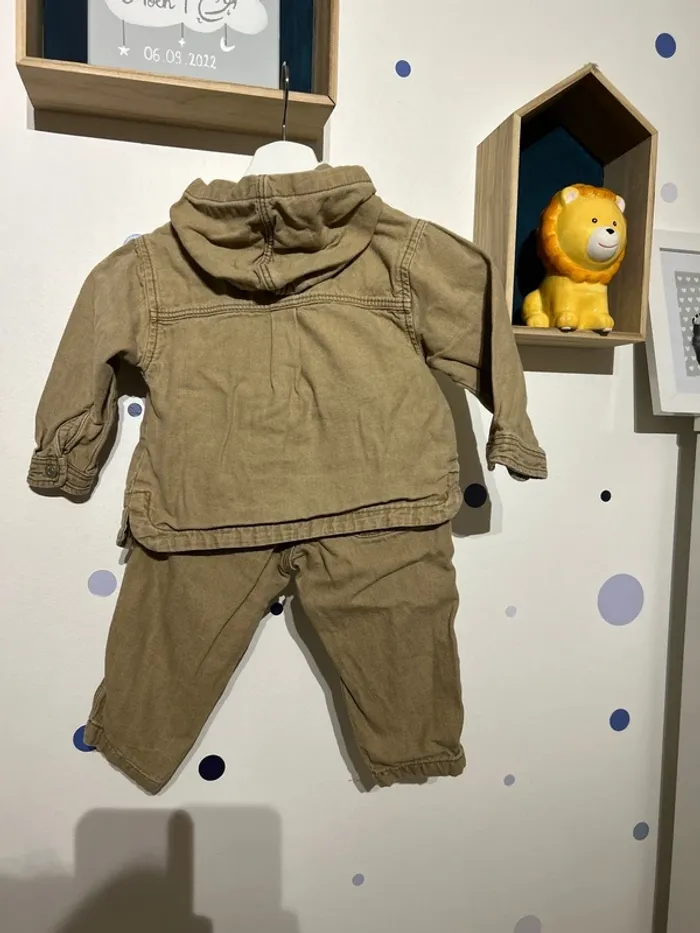 Ensemble veste et pantalon Zara 18-24mois 92 cm - photo numéro 5