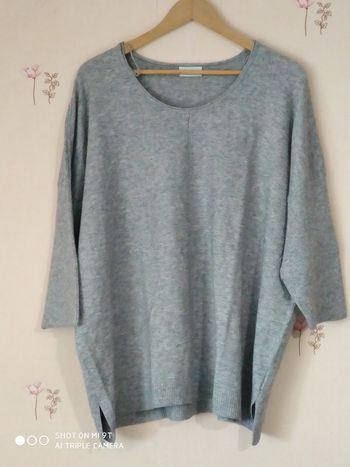 Pull femme demi manches taille 54/56
