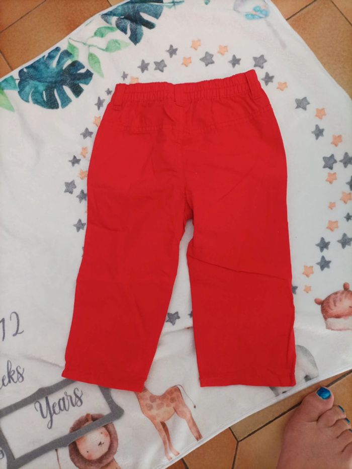 Pantalon rouge - photo numéro 3