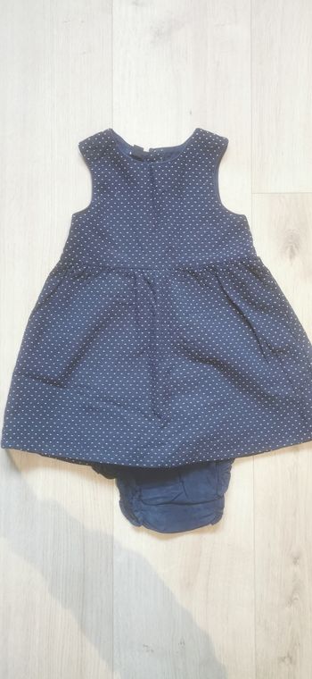 Robe de ceremonie bleu marine 18 mois