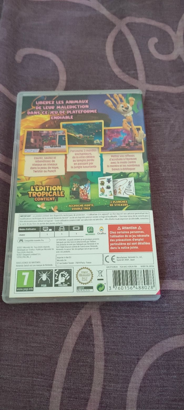 Jeux Marsupilami Switch - photo numéro 3
