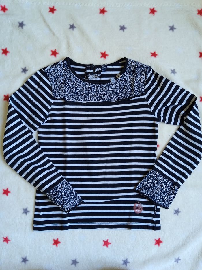 Lot de 5 T-shirts manches longues 8/9 ans - photo numéro 4