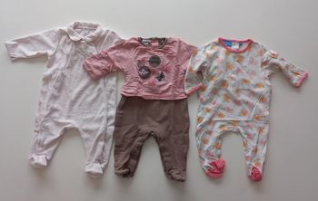 Lot pyjamas bébé fille