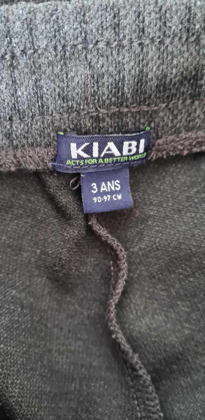 Pantalon jogging gris - 3 ans - Kiabi - photo numéro 5