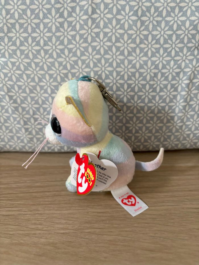 Porte-Clefs Heather Le Chat "The Beanie Boo's Collection" - photo numéro 2
