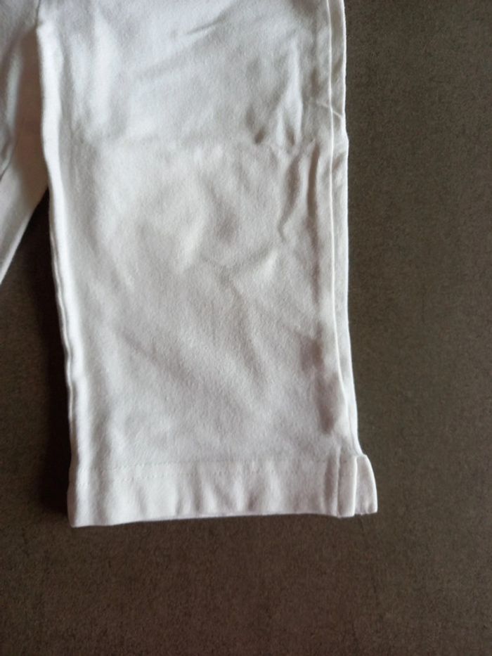 Leggins 3/4 5 ans blanc - photo numéro 3