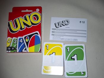 Jeux uno  nouveau