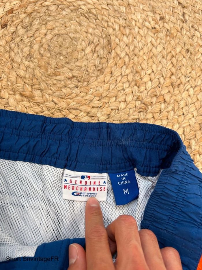 Short de Bain Genuin Marchandise Orange & Marine Homme Taille M | Très Bon État – SM974 - photo numéro 4