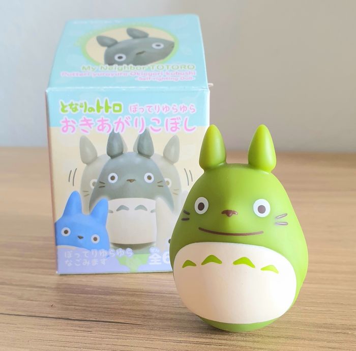 Studio Ghibli totoro vert 5 cm culbuto japon jouet - photo numéro 4