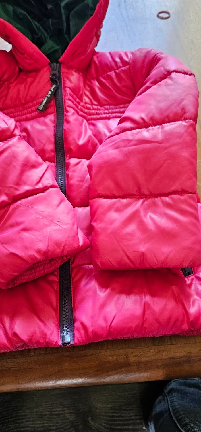 Manteau doudoune rose fille 5 ans - photo numéro 3