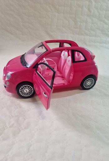 Voiture Barbie  , Fiat 500 , 2012  , Mattel