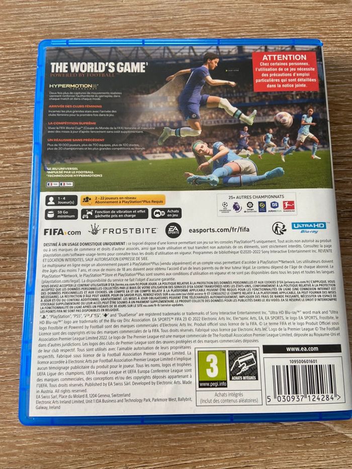 Fifa 23 ps5 - photo numéro 5
