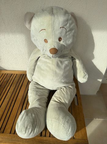 Peluche ours beige