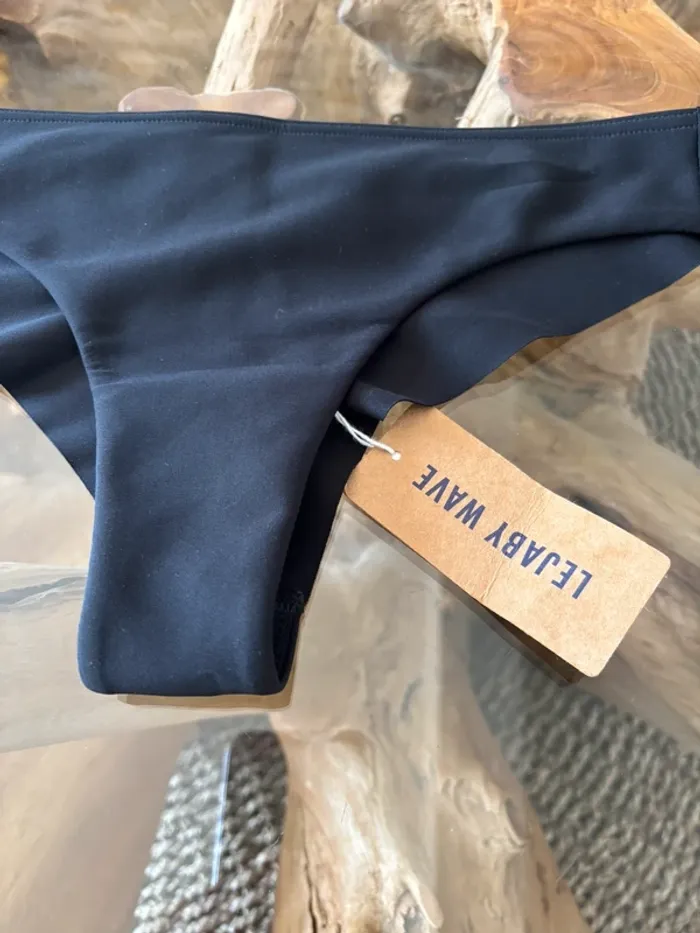 Bas de maillot de bain Maison Lejaby noir nouvelle vague - photo numéro 2
