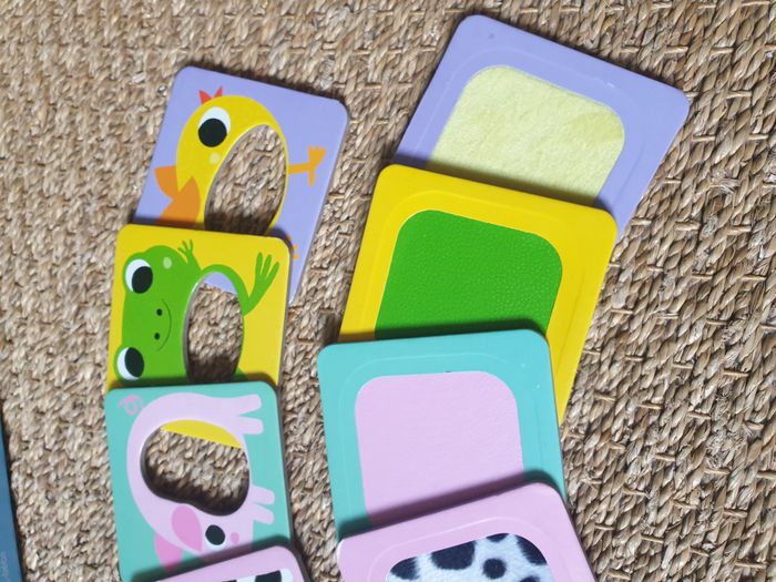 Cartes sensorielles Ferme à toucher - Petit Nathan - photo numéro 2