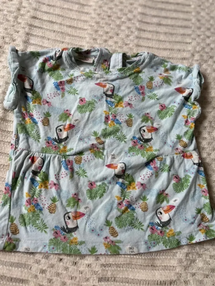 TEE shirt fille 2/3 ans Zara