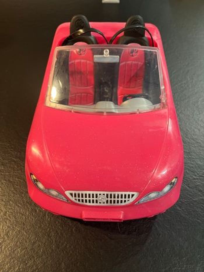 Cabriolet Barbie rose glamour