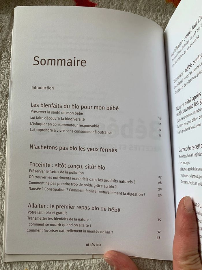 Bébé bio Recettes et Conseils de Bien-Etre - photo numéro 6