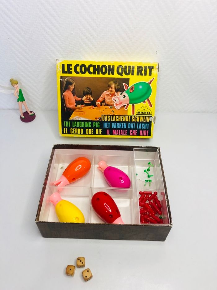 Le cochon qui rit Michel vintage - photo numéro 2