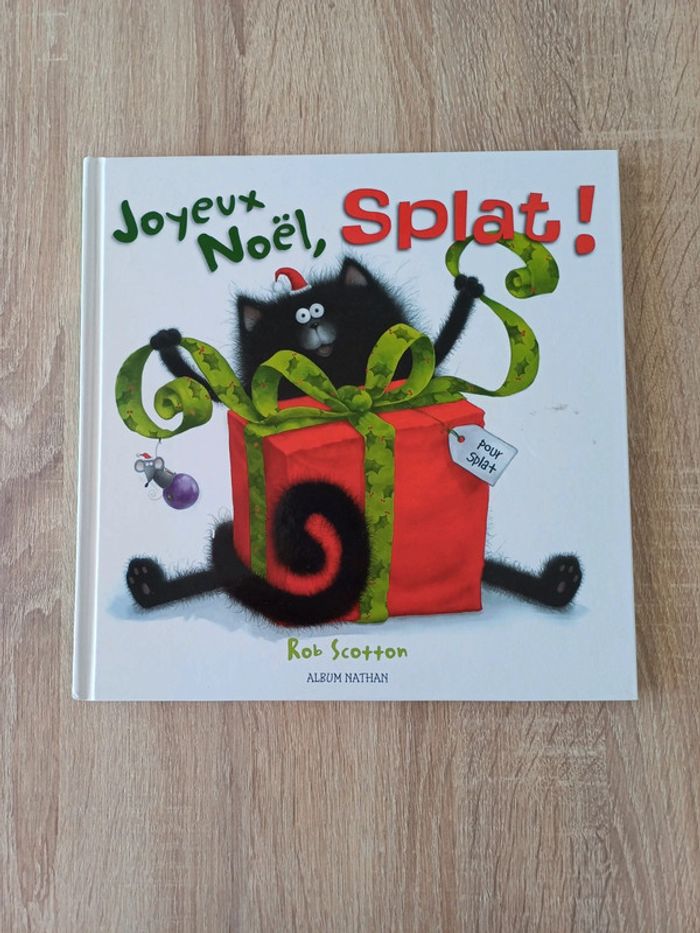 Livre joyeux Noël splat !
