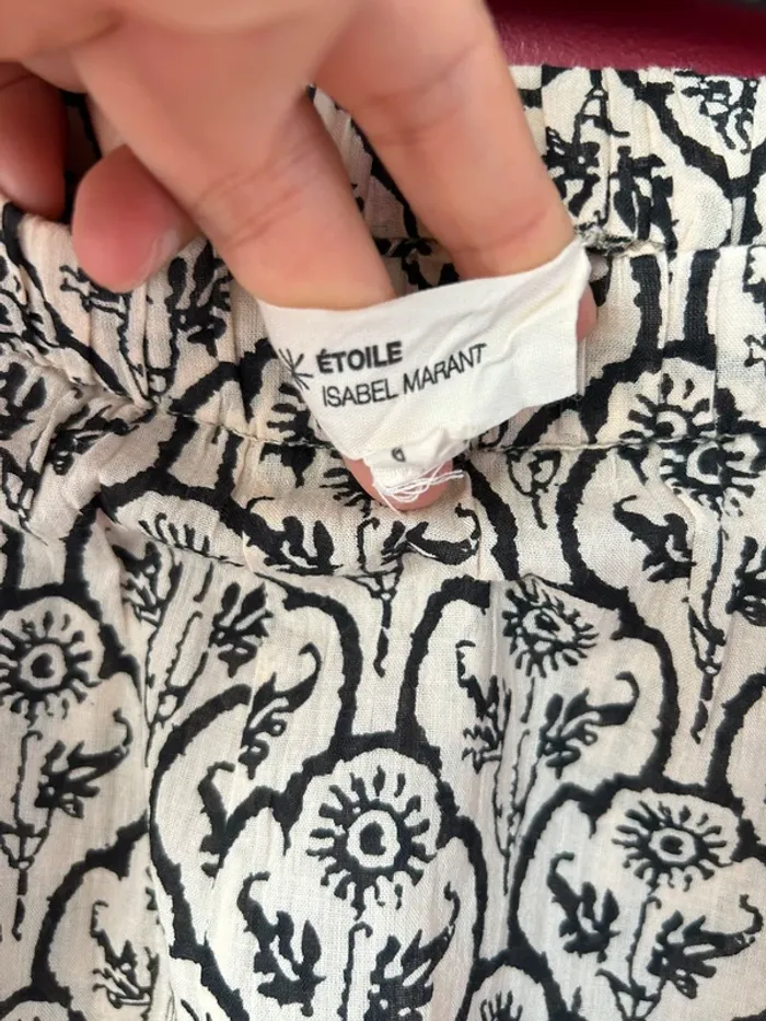 Pantalon été léger fille 6 ans étoile Isabel marant - photo numéro 7