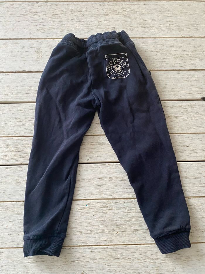 Jogging pantalon garçon 3/4 ans logo ballon foot - photo numéro 2