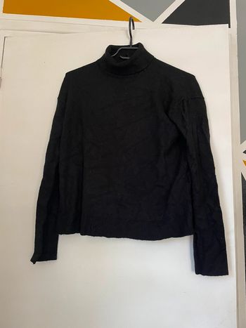 Pull col roulé