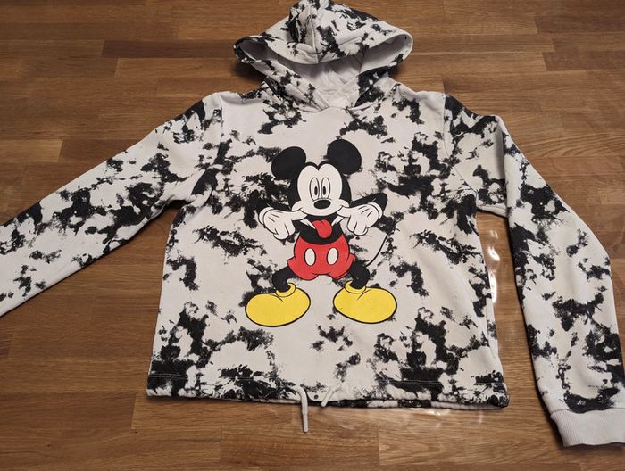 Sweat à capuche Mickey 158/164 cm - photo numéro 2