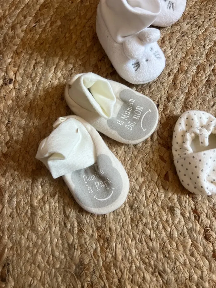 Lot chausson bébé - photo numéro 3