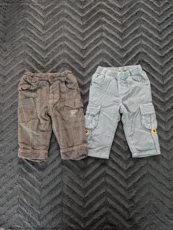 Lot de 2 pantalons T9mois