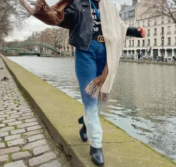 Jeans droit dégradé tie and die nakd