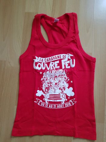 Débardeur festival couvre-feu 2016 neuf S