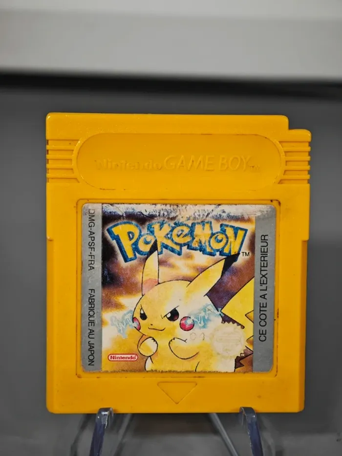 Jeu Nintendo Game Boy Pokémon Version Jaune VF