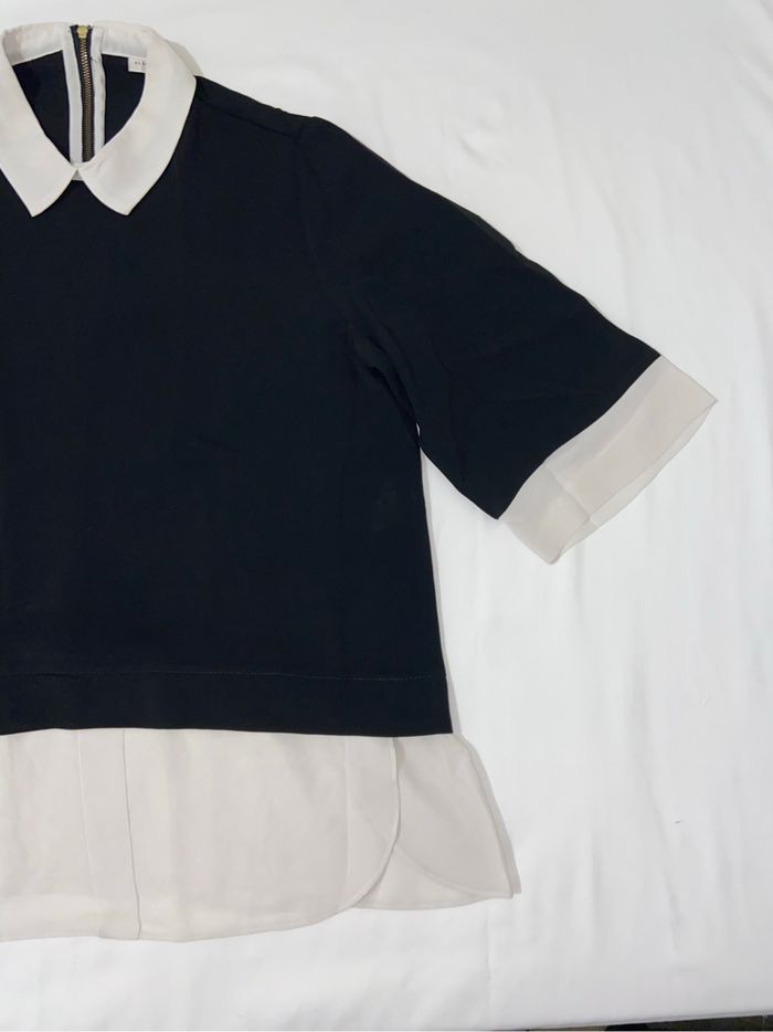 Chemise alba conde couleur noir et blanc - photo numéro 5