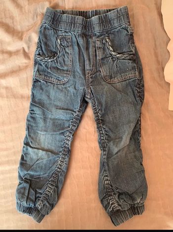 Pantalon jean 3/4 ans