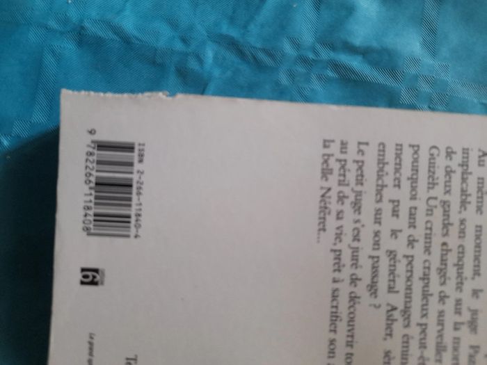 Le juge d'Egypte T1 La pyramide assassinée de Christian Jacq Ed. Pocket - photo numéro 3