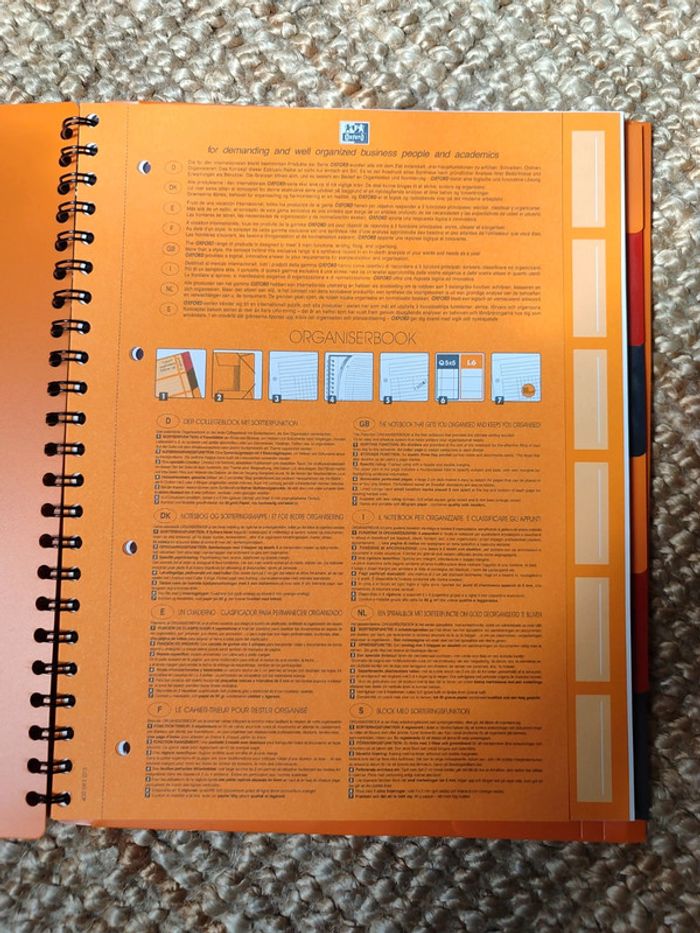 Cahier organiseur - photo numéro 2