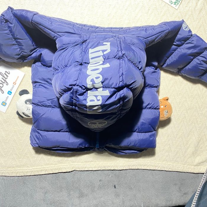 Veste chaude doudoune timberland neuve - 9 mois  - 71 cm - photo numéro 5