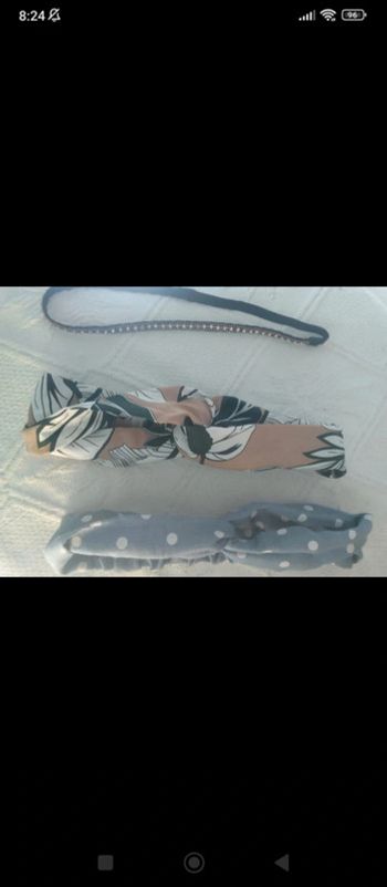 Lot bandeaux accessoires cheveux femme