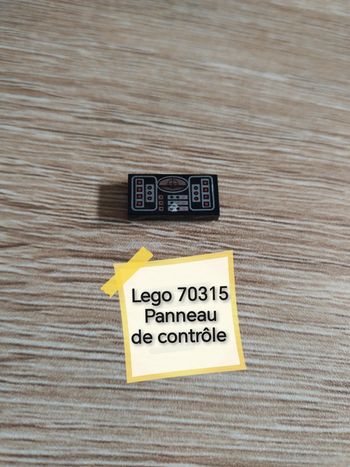 Lego 70315 panneau de contrôle